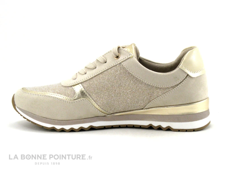 Marco Tozzi 2-23749-20 Dune - Sneakers Beiges Femme 5 Marco Tozzi 2-23749-20 Dune - Sneakers Beiges Femme â Image 3