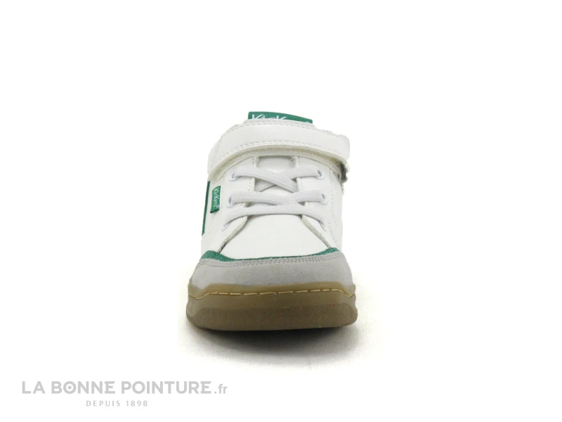 Kickers KOUIC Blanc Gris Vert - 928541 - Basket Mode Enfant 4 Kickers KOUIC Blanc Gris Vert - 928541 - Basket Mode Enfant – Image 2