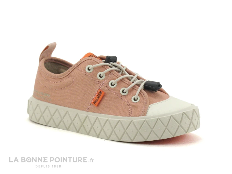Palladium ACE Kids LO Supply Mutted Clay - Basket Rose 3 Palladium ACE Kids LO Supply Mutted Clay - Basket Rose