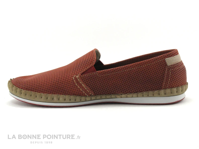 Fluchos 8674 BAHAMAS Terracota - Mocassin Souple Homme 5 Fluchos 8674 BAHAMAS Terracota - Mocassin Souple Homme – Image 3