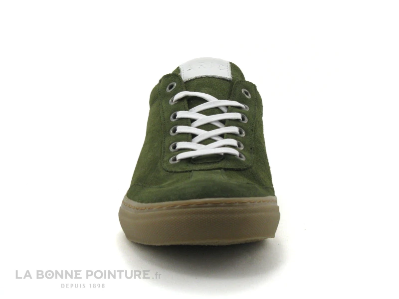 Arid RIGNY Kaki - Basket Homme Cuir Kaki 4 Arid RIGNY Kaki - Basket Homme Cuir Kaki – Image 2