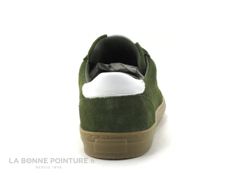 Arid RIGNY Kaki - Basket Homme Cuir Kaki 6 Arid RIGNY Kaki - Basket Homme Cuir Kaki – Image 4