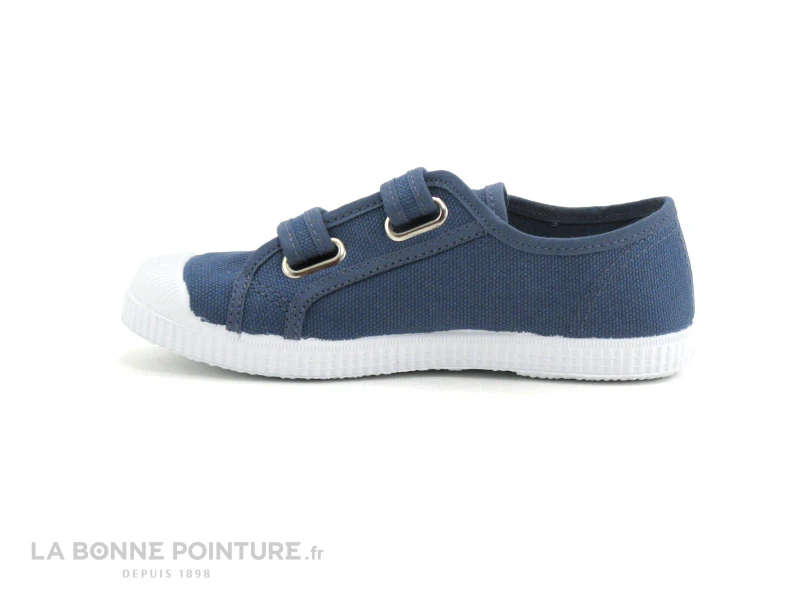 Cienta 78020 90 - Bleu - Basket Toile Enfant 2 Velcros 4 Cienta 78020 90 - Bleu - Basket Toile Enfant 2 Velcros – Image 2