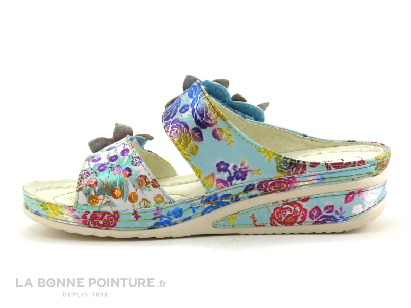 Laura Vita JACDISO 06 Blanc - Mule Originale Femme - Semelle Compensee 5 Laura Vita JACDISO 06 Blanc - Mule Originale Femme - Semelle Compensee – Image 3