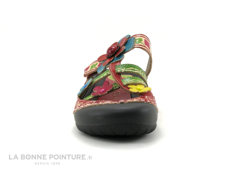 Laura Vita PHENIX Rouge - Sabot Mode Femme 4 Laura Vita PHENIX Rouge - Sabot Mode Femme – Image 2