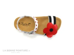 Sonia C BIA - Rayures Pois Fleur - Rouge Noir Blanc - Sandale Fille -Chaussure Offre Boutique cd24607c73b9e66c561f35ea11d5d5ef img 7144.jpg 136810