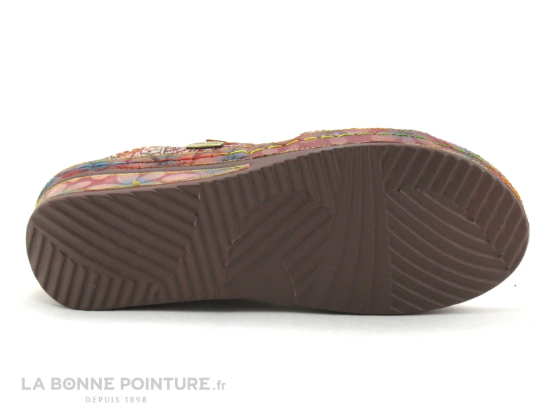 Laura Vita JACDISO 06 Rouge - Brides Avec Fleurs - Mule Femme 8 Laura Vita JACDISO 06 Rouge - Brides Avec Fleurs - Mule Femme – Image 6