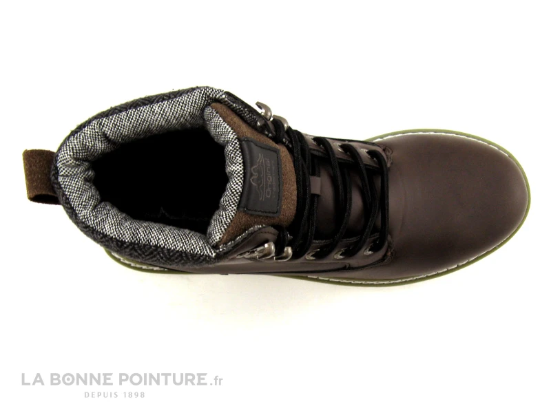 Kappa LOGO WHYMPER - 303WAU0 Marron - Gris - Chaussure Montante 8 Kappa LOGO WHYMPER - 303WAU0 Marron - Gris - Chaussure Montante – Image 6