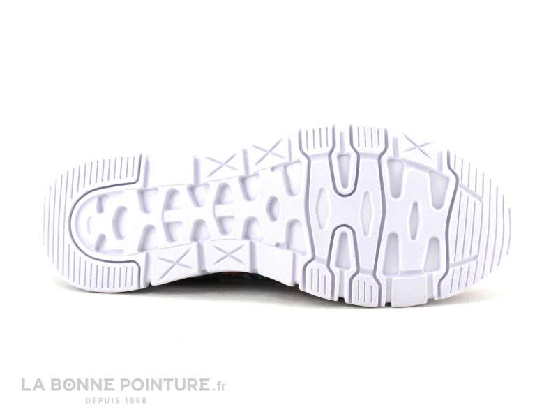 Morans KIEFE Fuchsia - Basket Ballerine En Elastique Multicolore 9 Morans KIEFE Fuchsia - Basket Ballerine En Elastique Multicolore â Image 7