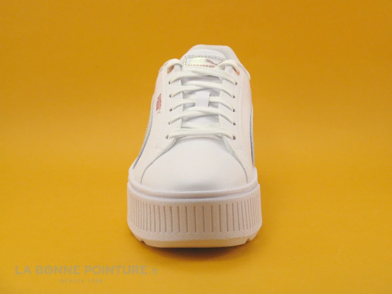 Puma KARMEN Shine - White - Fizzy Melon - Basket Plateforme 4 Puma KARMEN Shine - White - Fizzy Melon - Basket Plateforme – Image 2