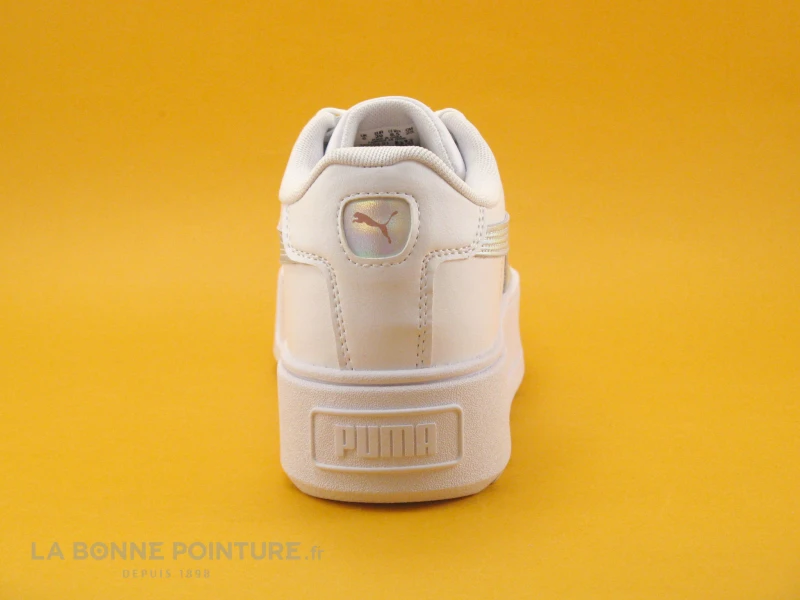 Puma KARMEN Shine - White - Fizzy Melon - Basket Plateforme 6 Puma KARMEN Shine - White - Fizzy Melon - Basket Plateforme – Image 4