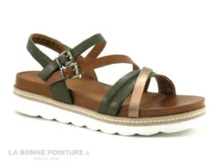 Marco Tozzi 2-28415-20 Khaki Comb - Nu-pieds Kaki Femme -Chaussure Offre Boutique cd24607c73b9e66c561f35ea11d5d5ef img 7446.jpg 180407