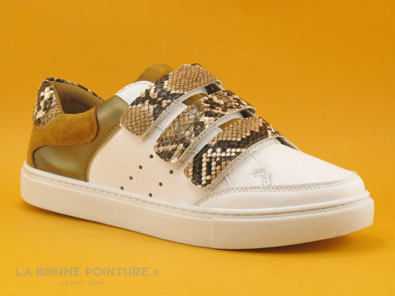 The Divine Factory QL4603 Blanc Camel Cobra - Basket 3 Velcros 3 The Divine Factory QL4603 Blanc Camel Cobra - Basket 3 Velcros