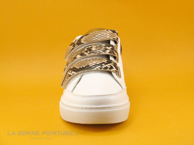 The Divine Factory QL4603 Blanc Camel Cobra - Basket 3 Velcros 4 The Divine Factory QL4603 Blanc Camel Cobra - Basket 3 Velcros â Image 2