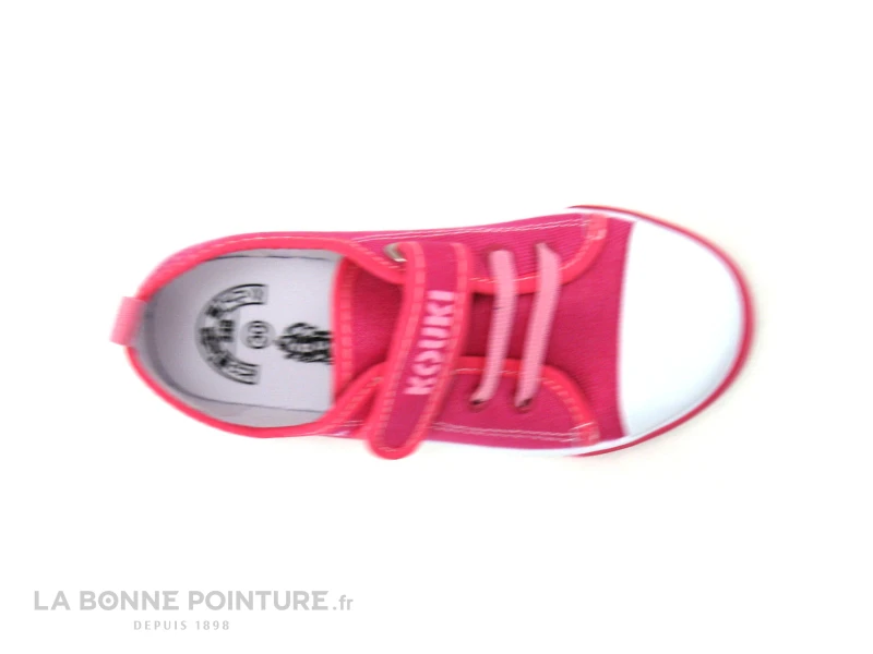 Kouki By Bopy GISELINE Fuchsia - Basket Licorne - Toile 6 Kouki By Bopy GISELINE Fuchsia - Basket Licorne - Toile – Image 4