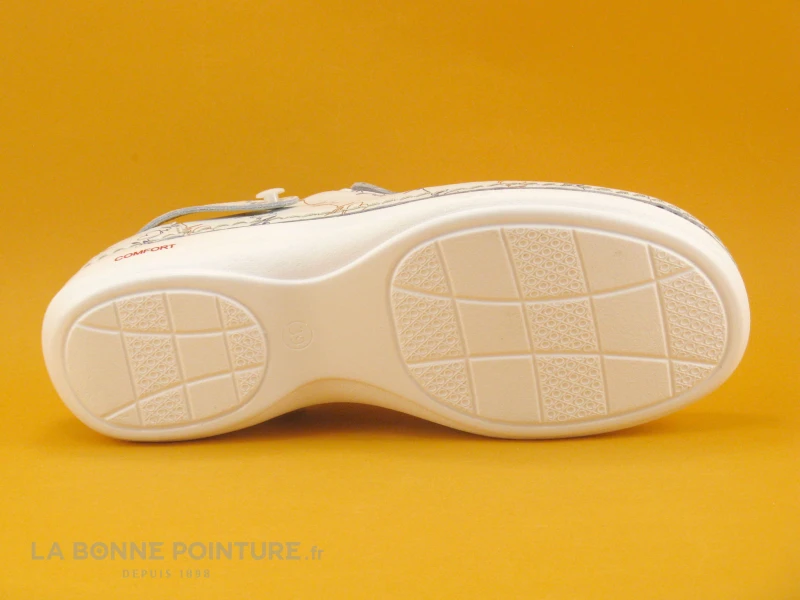 3 Points De Suspension KIADO Blanc - Sabot Femme En Cuir 8 3 Points De Suspension KIADO Blanc - Sabot Femme En Cuir – Image 6