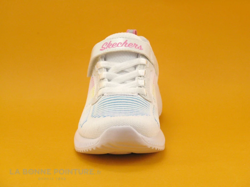 Skechers 302379L Bobs Squad Fresh Delight - Blanc - Multi- Basket Fille 4 Skechers 302379L Bobs Squad Fresh Delight - Blanc - Multi- Basket Fille – Image 2