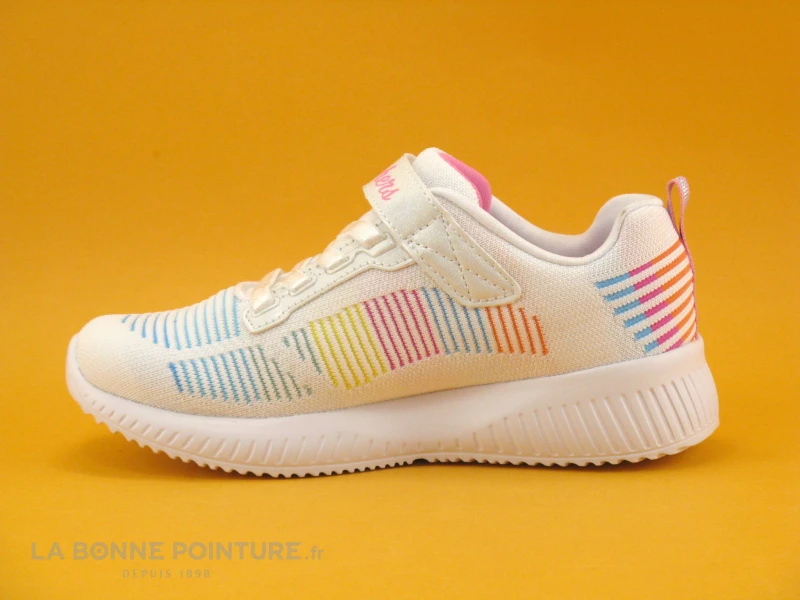 Skechers 302379L Bobs Squad Fresh Delight - Blanc - Multi- Basket Fille 5 Skechers 302379L Bobs Squad Fresh Delight - Blanc - Multi- Basket Fille – Image 3