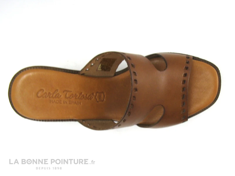 Carla Tortosa 89226 - Mule Talon Haut Femme - Cuir Marron 8 Carla Tortosa 89226 - Mule Talon Haut Femme - Cuir Marron â Image 6