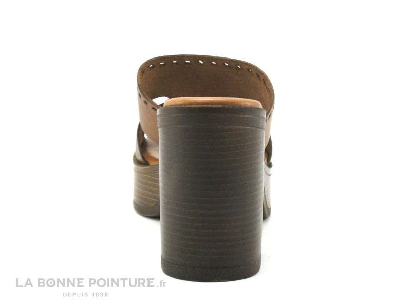 Carla Tortosa 89226 - Mule Talon Haut Femme - Cuir Marron 6 Carla Tortosa 89226 - Mule Talon Haut Femme - Cuir Marron â Image 4