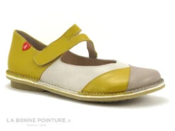 Alce 9068 Yellow Pana - Ballerine Femme Cuir Jaune Et Beige -Chaussure Offre Boutique cd24607c73b9e66c561f35ea11d5d5ef img 7756.jpg 168860