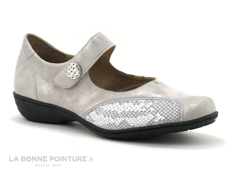 Geo Reino INTERINO Snake Nickel - Ballerine Avec Bride 7 Geo Reino INTERINO Snake Nickel - Ballerine Avec Bride â Image 5