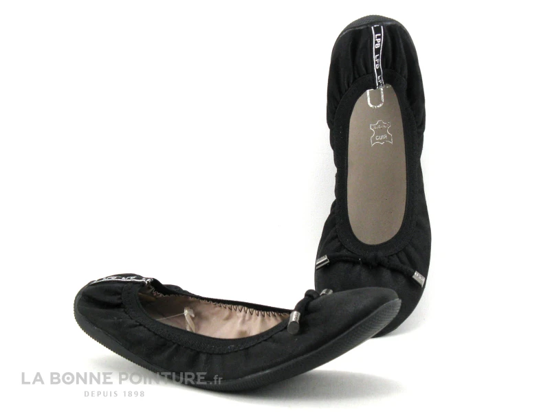 LPB Les Petites Bombes - Ballerines AVA Noir Metal - C20L002 3 LPB Les Petites Bombes - Ballerines AVA Noir Metal - C20L002