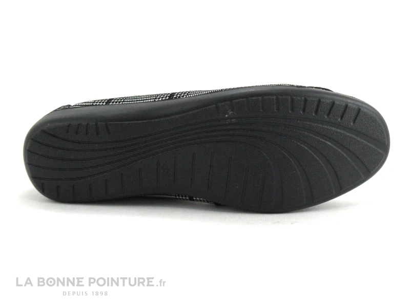 Inea FABAGO - Ballerine Prince De Galles Noir Blanc Bordeaux 9 Inea FABAGO - Ballerine Prince De Galles Noir Blanc Bordeaux – Image 7