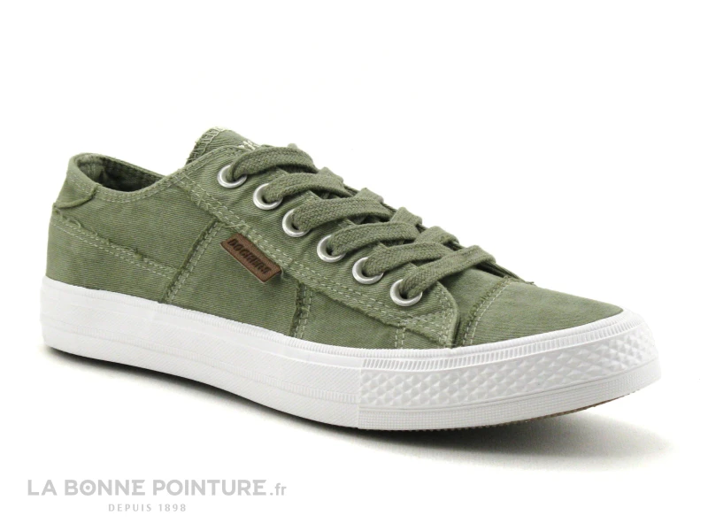 Dockers 40TH201 Kaki - Basket Toile Femme Vert Kaki 3 Dockers 40TH201 Kaki - Basket Toile Femme Vert Kaki