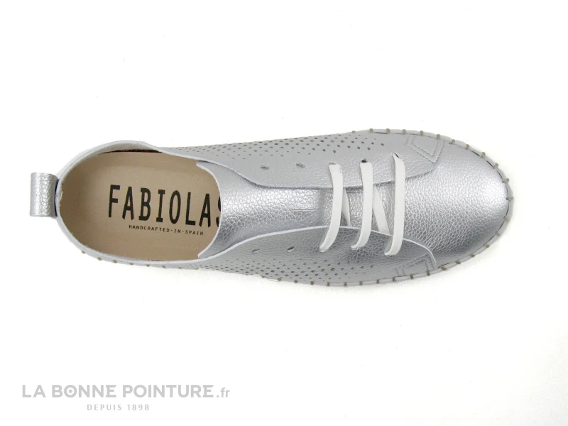 Fabiolas 25111 Silver - Basket Basse Femme Argent 9 Fabiolas 25111 Silver - Basket Basse Femme Argent – Image 7