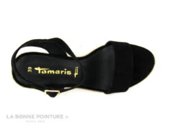 Tamaris 1-28300-20 Black - Nu-pieds Talon Compense En Toile Noire -Chaussure Offre Boutique cd24607c73b9e66c561f35ea11d5d5ef img 8409.jpg 181963