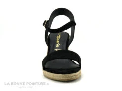 Tamaris 1-28300-20 Black - Nu-pieds Talon Compense En Toile Noire -Chaussure Offre Boutique cd24607c73b9e66c561f35ea11d5d5ef img 8411.jpg 181965