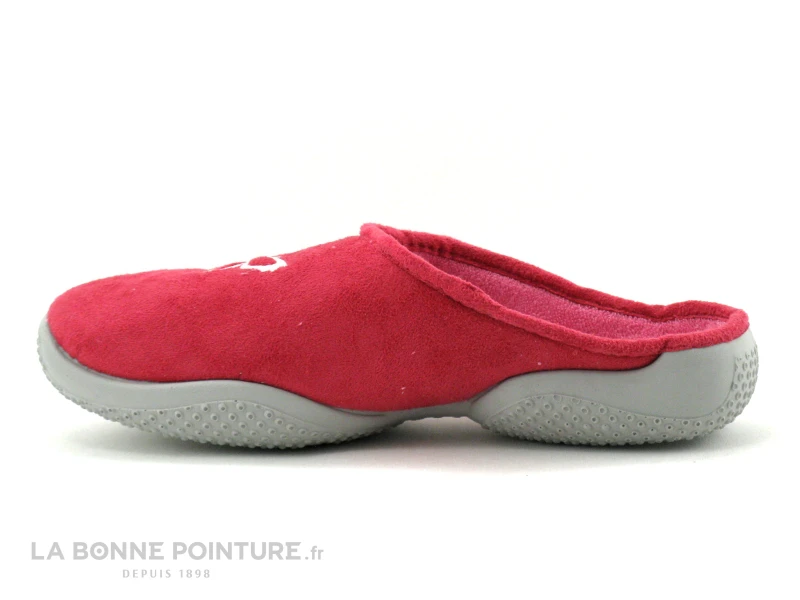 Airplum BAPILLON Fuschia - Pantoufle Rose Femme 4 Airplum BAPILLON Fuschia - Pantoufle Rose Femme – Image 2