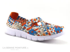 Morans KUBOKA Orange Turquoise - Basket Elastique Femme -Chaussure Offre Boutique cd24607c73b9e66c561f35ea11d5d5ef img 8487.jpg 169876