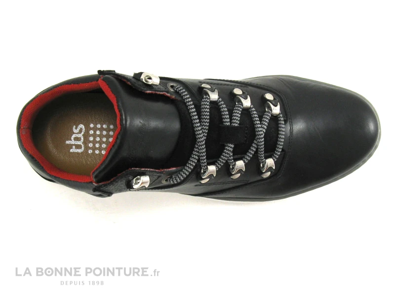 TBS KEMPTON Noir Bottillon Lacet Homme 8 TBS KEMPTON Noir Bottillon Lacet Homme – Image 6