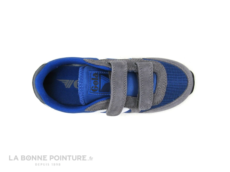 Gola DAYTONA Strap - CKA159EX - Bleu Gris - Basket Velcro GARCON 8 Gola DAYTONA Strap - CKA159EX - Bleu Gris - Basket Velcro GARCON â Image 6