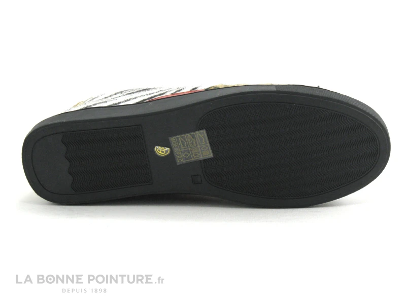 LPB Moon Walk Noir - Zebre Leopard - Basket Basse Femme 9 LPB Moon Walk Noir - Zebre Leopard - Basket Basse Femme – Image 7