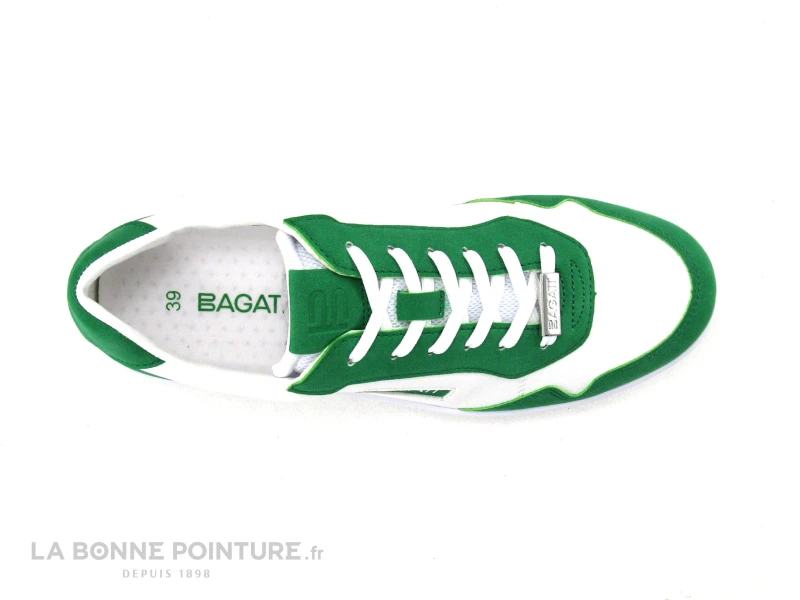 Bagatt ELEA Green White - D31-8771G - Basket Femme Vert Blanc 8 Bagatt ELEA Green White - D31-8771G - Basket Femme Vert Blanc â Image 6
