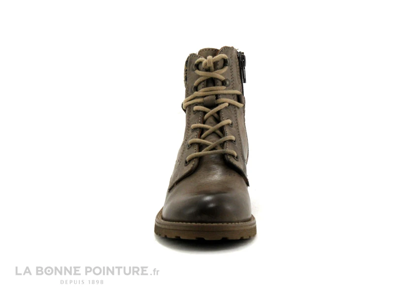 Com Un Point ADGENER Kaki - Bottine Fille Marron 4 Com Un Point ADGENER Kaki - Bottine Fille Marron – Image 2