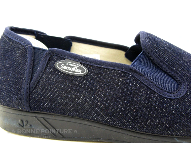 Semelflex MATHIEU Jeans - Pantoufle Fermee Homme 5 Semelflex MATHIEU Jeans - Pantoufle Fermee Homme – Image 3