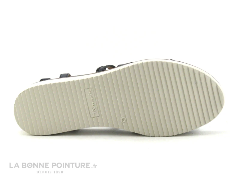 Tamaris 1-28207-28 Navy - Brides Croisees - Nu-pieds Bleu Marine F 9 Tamaris 1-28207-28 Navy - Brides Croisees - Nu-pieds Bleu Marine F – Image 7