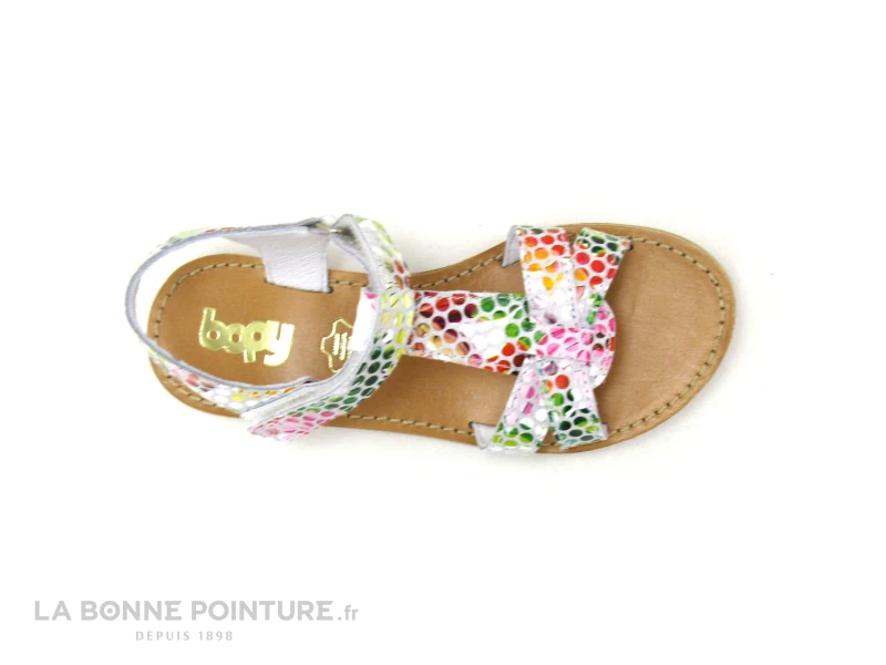 Bopy EVAPI Multico Pois - Sandale Fille Bride Salome 8 Bopy EVAPI Multico Pois - Sandale Fille Bride Salome – Image 6
