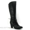 Dees Shoes CASTINA Noir - Botte Noire Talon Haut