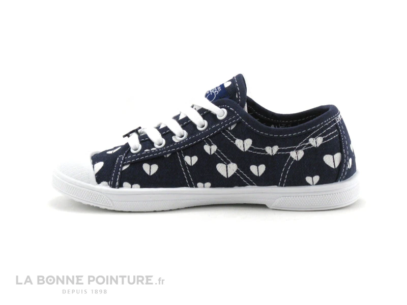 Le Temps Des Cerises Basic 02 Sweety - Marine Blanc - Basket 5 Le Temps Des Cerises Basic 02 Sweety - Marine Blanc - Basket â Image 3