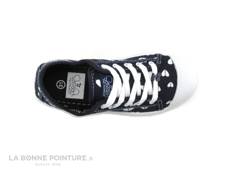 Le Temps Des Cerises Basic 02 Sweety - Marine Blanc - Basket 8 Le Temps Des Cerises Basic 02 Sweety - Marine Blanc - Basket â Image 6