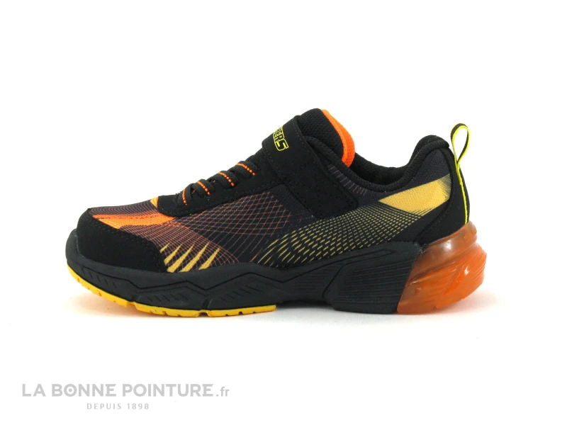 Skechers 403728L Thermoflux 2-0 Kodron - Noir Orange - Basket GARCON 5 Skechers 403728L Thermoflux 2-0 Kodron - Noir Orange - Basket GARCON â Image 3