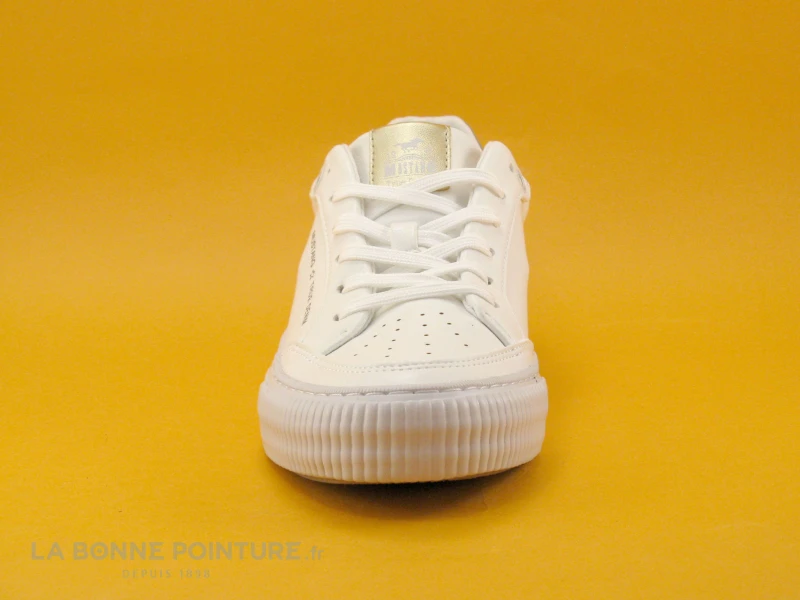 Mustang 1420-301-11 Weiss Mint - Basket Basse Femme - Blanc - Vert 4 Mustang 1420-301-11 Weiss Mint - Basket Basse Femme - Blanc - Vert – Image 2