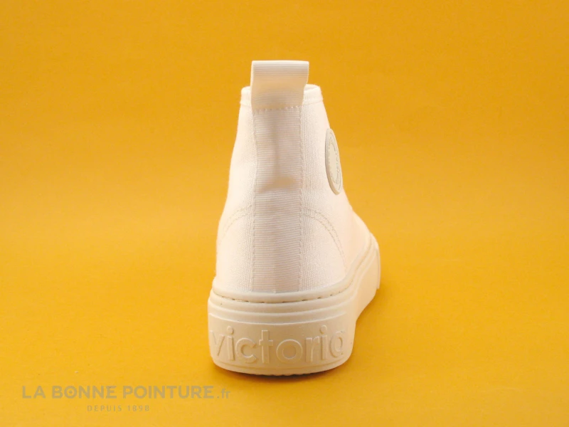 Victoria 1270100 Blanco - Basket Montante Blanche - Femme 6 Victoria 1270100 Blanco - Basket Montante Blanche - Femme – Image 4