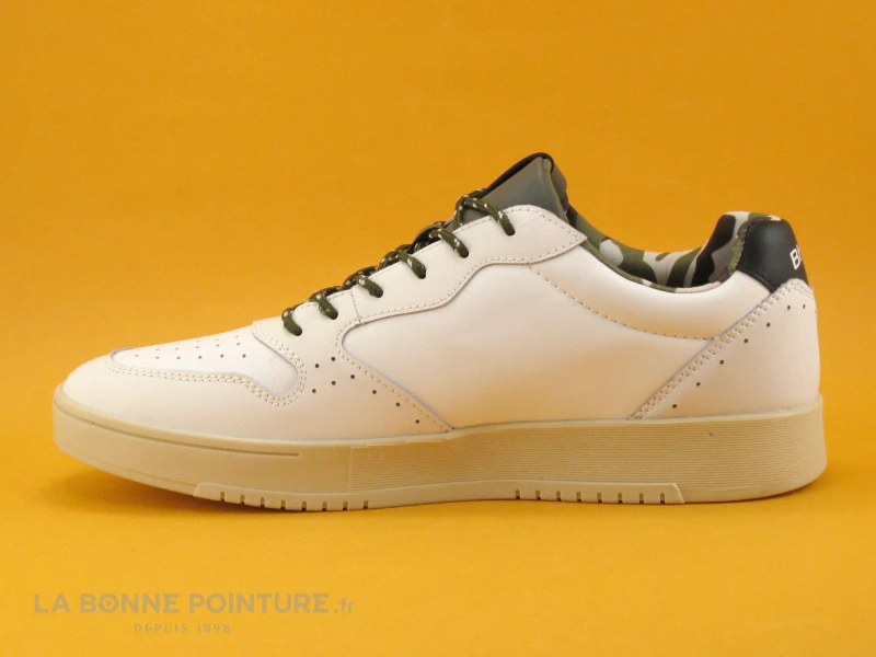 Beverly Hills Polo Club HM6002 - Green - Basket Homme Blanc - Vert 5 Beverly Hills Polo Club HM6002 - Green - Basket Homme Blanc - Vert â Image 3