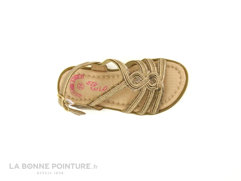 Wipop YAGOOD Bronze - Sandale Fille Brillante 6 Wipop YAGOOD Bronze - Sandale Fille Brillante â Image 4